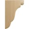Ekena Millwork 1 3/4"W x 5"D x 7 1/2"H Bedford Wood Bracket, Cherry BKTW02X05X08BECH - alternate 3
